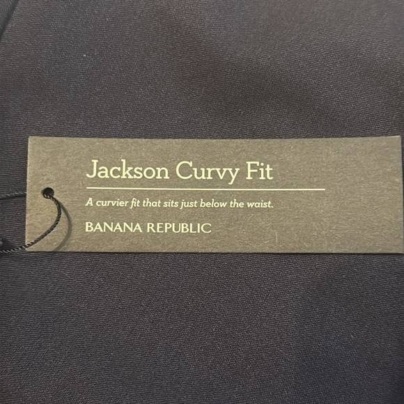NWT Banana Republic Navy Wool Jackson Curvy Fit Trouser Size 4 - Picture 9 of 11